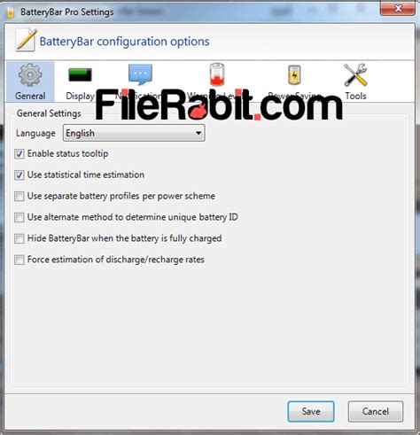 Download BatteryBar Pro - Free Software for Windows - FileRabit.com