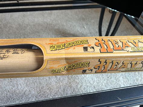 Lot 60 Unopened Seattle Mariners Heavy Hitter Carved Bat Two