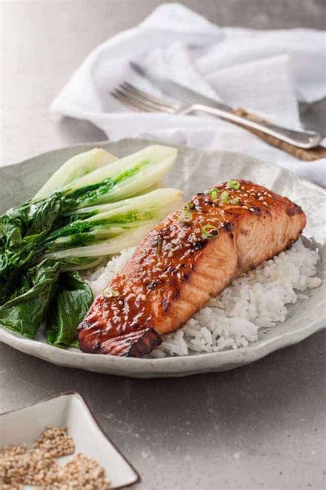 Asian Glazed Salmon Recipetin Eats