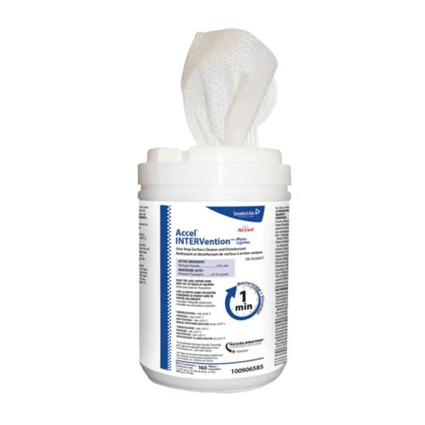 accel intervention disinfectant wipe diversey care mecp