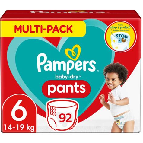 2x Pampers Baby Dry Luierbroekjes Maat 6 14 19 Kg 46 Stuks Plein Nl