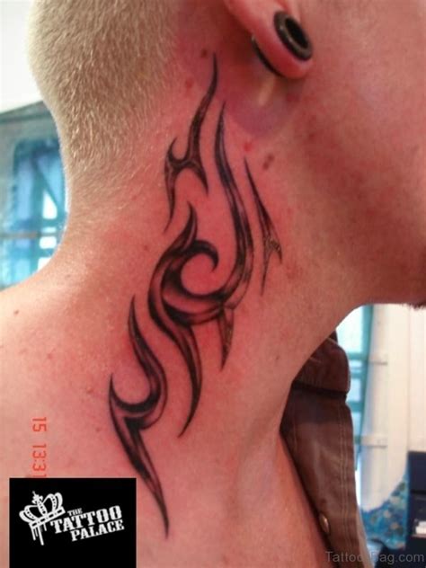 56 Wonderful Tribal Neck Tattoo Designs Tattoo Designs