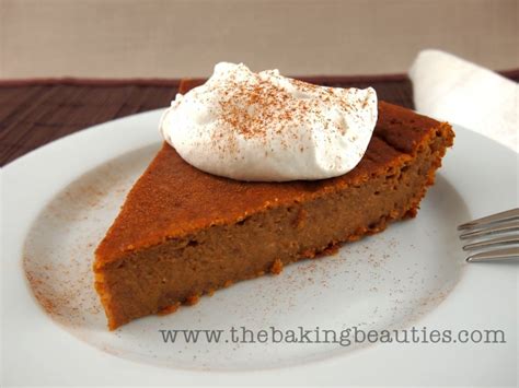 Crustless Pumpkin Pie