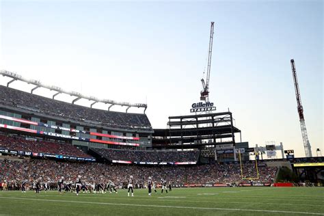 How the Patriots are adjusting to the Gillette Stadium construction ...