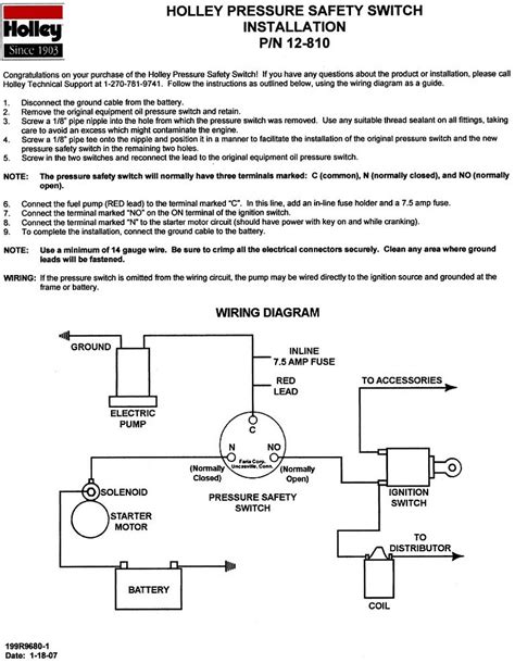 Diagram Electric Fuel Pump