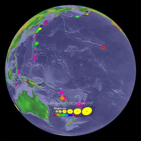 Earthquakes - Real-time thumbnail | Earthquake, Real time, Science