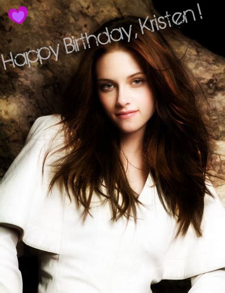 Happy Birthday Kristen Robert Pattinson Kristen Stewart Fan Art