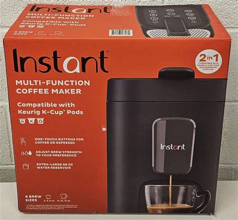 Instant In Multi Function Coffee Maker Compatible W K Cup Pods