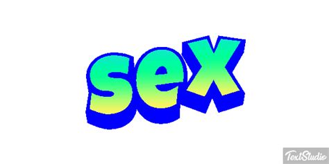 Sex Word Animated  Logo Designs