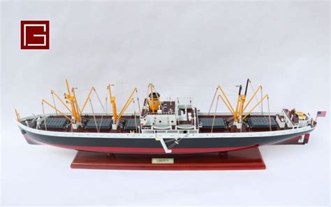 LIBERTY SHIPS - WW II NAVAL CARGO SHIPS - GIA NHIEN WOODEN MODEL SHIPS