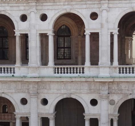 Palladios Façade Of The Palazzo Della Ragione Vicenza The