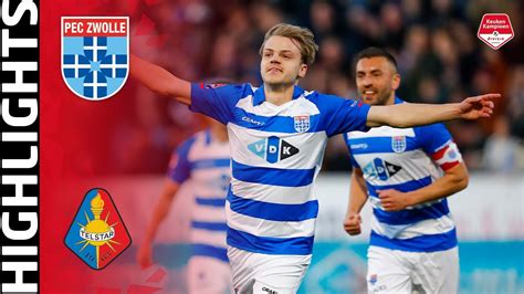 Samenvatting Pec Zwolle Telstar Youtube