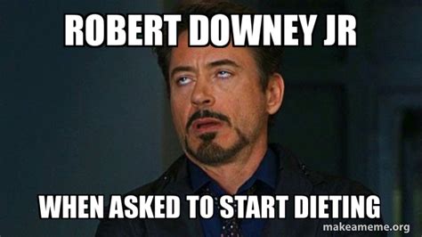 Robert Downey Jr Rolling Eyes Meme