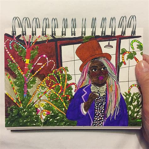 willy wonka   chocolate factory original illustration etsy