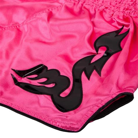 Venum Bangkok Inferno Muay Thai Shorts Pink Black Women S Fashion