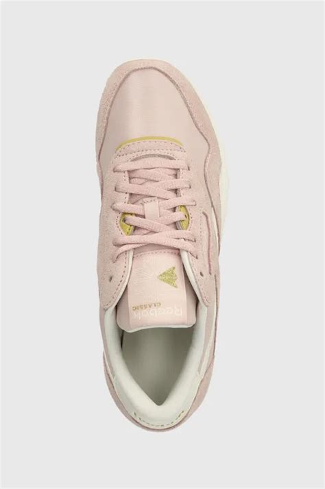 Reebok Suede Sneakers Classic Nylon Pink Color Buy On Prm