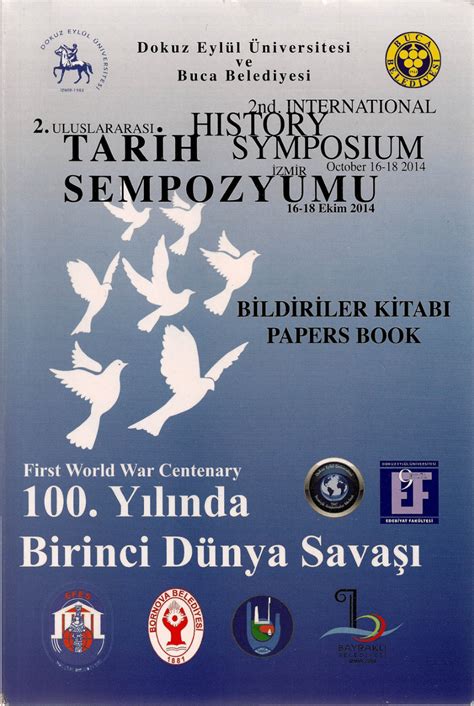 Sempozyumlar Tarih B L M Dokuz Eyl L Niversitesi