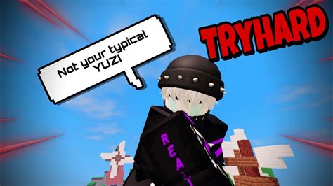 Tryharding With YUZI In Doubles ALONE Roblox Bedwars YouTube