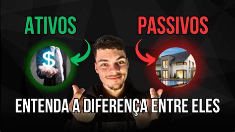 ATIVOS X PASSIVOS ENTENDA A DIFERENÇA E CONQUISTE SUA LIBERDADE