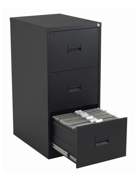 Talos Metal Filing Cabinet Drawer Black Tcs Fc Bk By Tc Office