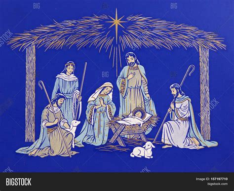 Depicting Birth Jesus Image & Photo (Free Trial) | Bigstock