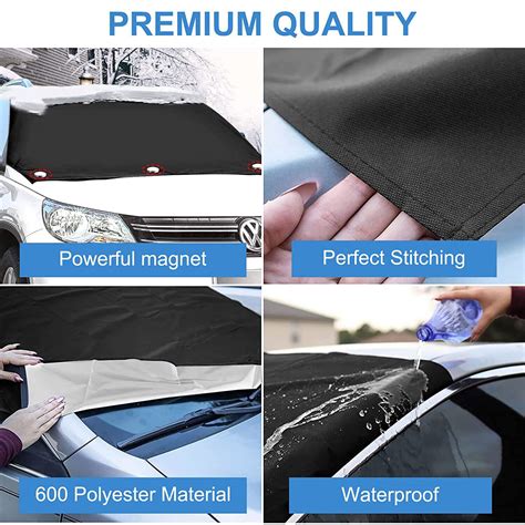 Magnetic Windscreen Cover Car Windshield For Snow Frost Rain Sun Shade