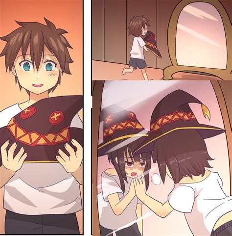 Kazuma Into Megumin Konosuba