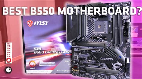 Msi Mpg B550 Gaming Carbon Wifi The Amd B550 Motherboard B550 Wifi