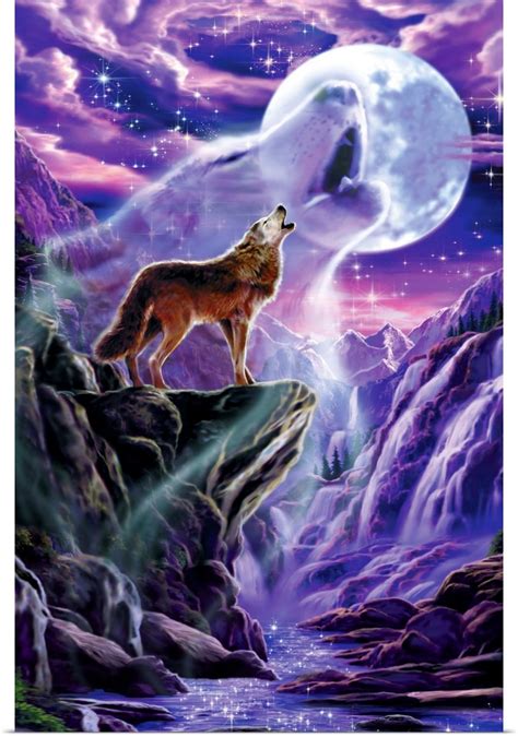 Poster Print Wall Art entitled Wolf Spirit | eBay