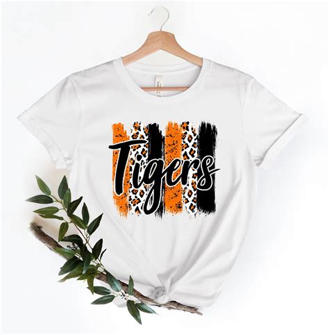 Tigers Shirt Go Tigers Game Day Shirt Team Spirit Tee Etsy