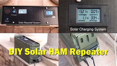 Diy Solar Ham Gmrs Repeater Self Contained Weatherproof Youtube