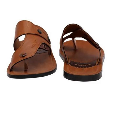 Airfax Daily Wear Mens Leather Slipper Size At Rs Pair In