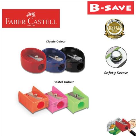 Faber Castell Pencil Sharpener 1pc 58495848 Shopee Malaysia