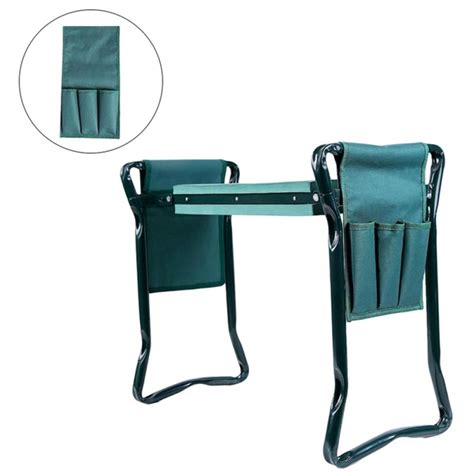 Gardening Kneeler With Handles Folding Stainless Steel Garden Stool ...