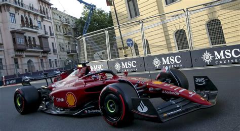 Gp Di Baku Super Pole Di Leclerc Non Me L Aspettavo Poi Perez E