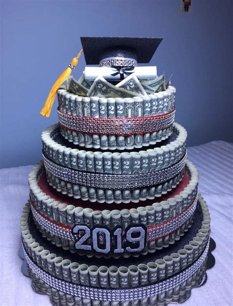 Money Cake For Graduation And Any Events Etsy