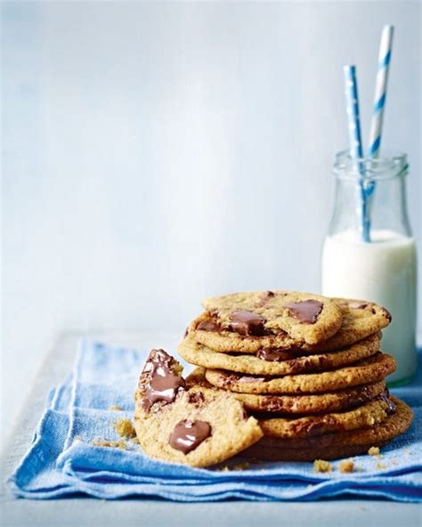 Seriously Gooey Chocolate Chip Cookies Recipe Delicious Magazine