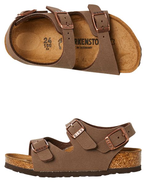 Birkenstock Boys Narrow Roma Sandal Kids Mocca Surfstitch