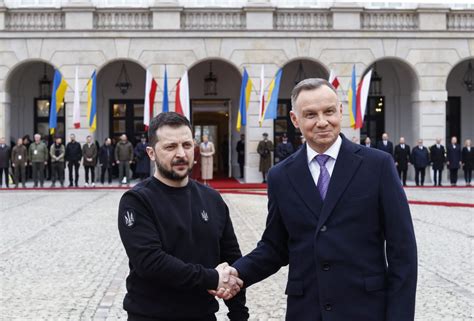 En Su Visita A Polonia Zelenski Obtiene El Respaldo Para El Ingreso De