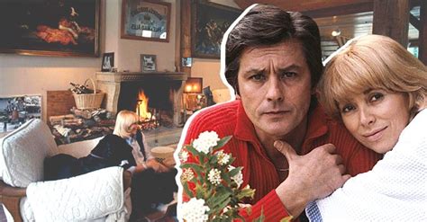 Zoom sur la maison d Alain Delon à Douchy où il a vécu heureux avec