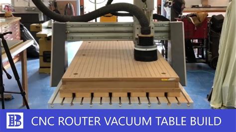 Cnc Router Vacuum Table Youtube