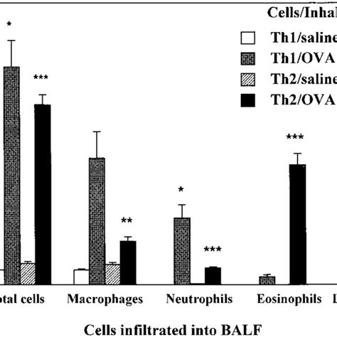 Cytokine Production Pattern Of Iv Transferred Th1 And Th2 Cells