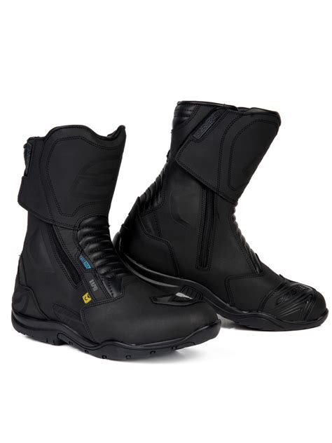 Buty motocyklowe skórzane Ozone Rapid czarne sklep moto tour pl