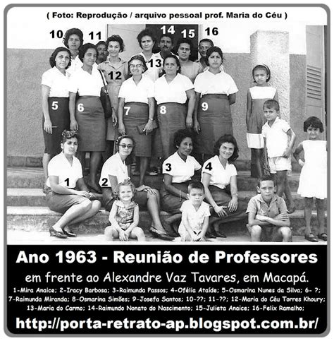 Porta Retrato Macap Amap Doze Anos Foto Mem Ria Da Educa O Do