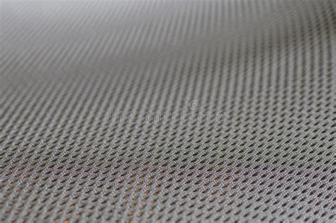 Stretched Grey Mesh Textured Polyester Fabric Stock Image Image Of