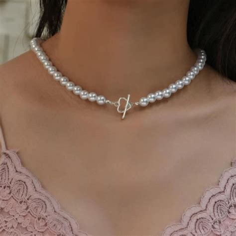 Chaine De Cou Vendue Seule YTLMP Baroque perle chaîne collier femmes