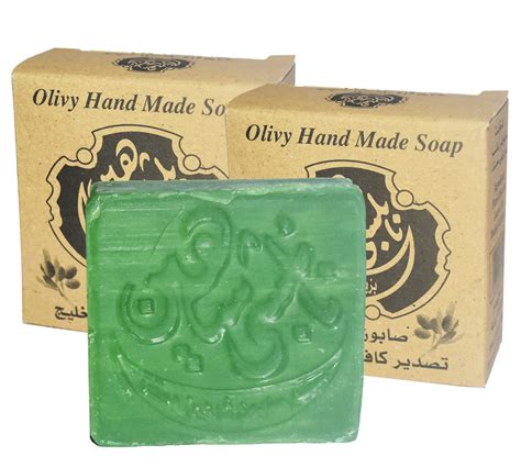 Buy 2 Pcs Nabulsi Nablus Green Olive Oil And Laurel Soap Glycerin Cold