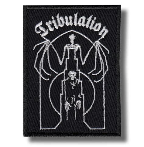 Tribulation Band Embroidered Patch Badge Iron on Applique - Etsy