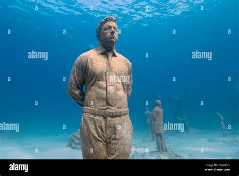 MUSAN - Museum of Underwater Sculpture in Ayia Napa, Cyprus Stock Photo ...