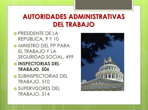 Ppt La Autoridad Administrativa Del Trabajo Y El Régimen